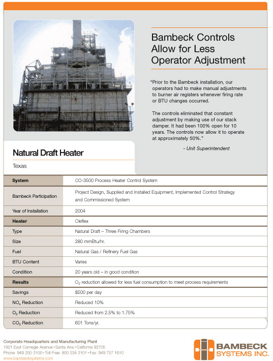 Natural Draft Heater