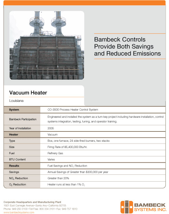 Vac Crude Heater